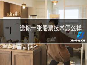 送你一张船票技术怎么样