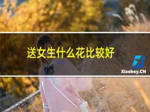 送女生什么花比较好