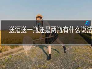送酒送一瓶还是两瓶有什么说法吗