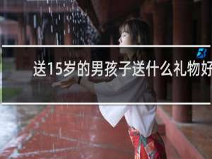 送15岁的男孩子送什么礼物好