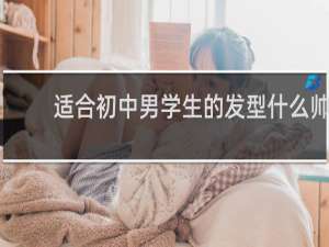 适合初中男学生的发型什么帅