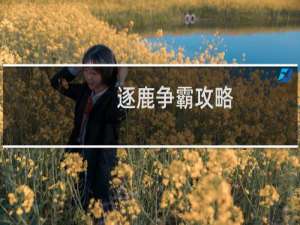 逐鹿争霸攻略