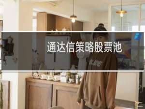 通达信策略股票池
