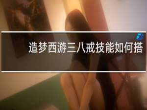 造梦西游三八戒技能如何搭