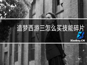 造梦西游三怎么买技能碎片