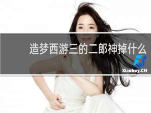 造梦西游三的二郎神掉什么