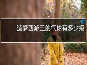 造梦西游三的气球有多少级
