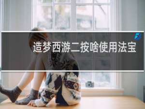 造梦西游二按啥使用法宝