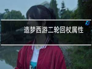 造梦西游二轮回杖属性