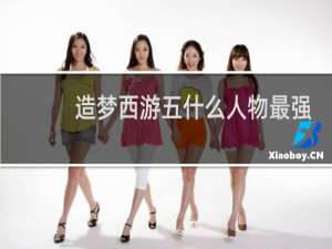 造梦西游五什么人物最强