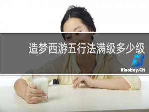 造梦西游五行法满级多少级