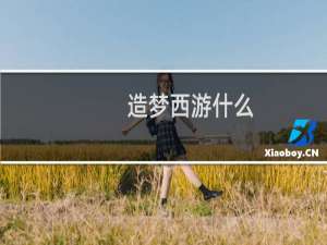 造梦西游什么