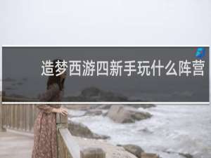 造梦西游四新手玩什么阵营