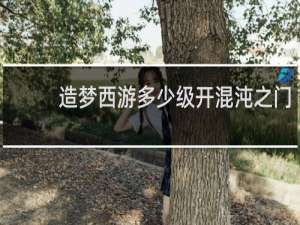 造梦西游多少级开混沌之门