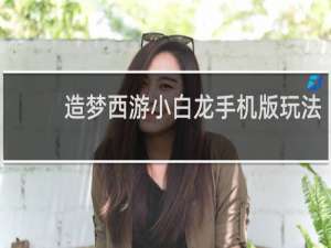 造梦西游小白龙手机版玩法