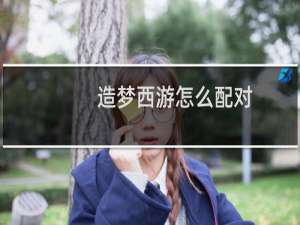造梦西游怎么配对