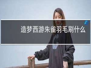 造梦西游朱雀羽毛刷什么