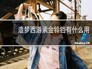 造梦西游紫金铃铛有什么用