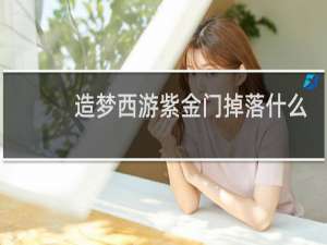 造梦西游紫金门掉落什么