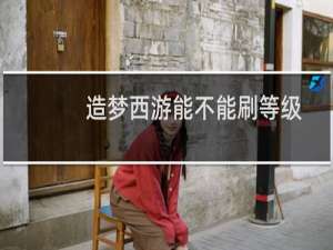 造梦西游能不能刷等级