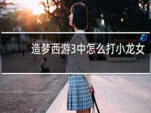 造梦西游3中怎么打小龙女