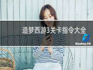 造梦西游3关卡指令大全