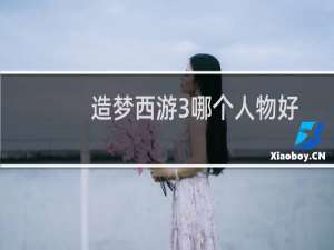 造梦西游3哪个人物好