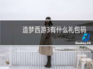 造梦西游3有什么礼包码