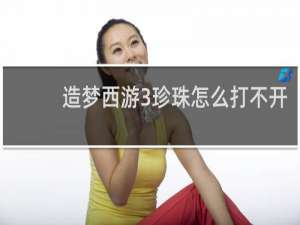 造梦西游3珍珠怎么打不开