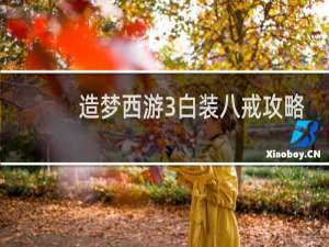 造梦西游3白装八戒攻略