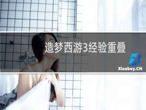 造梦西游3经验重叠