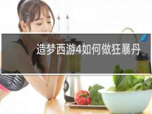 造梦西游4如何做狂暴丹