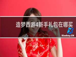 造梦西游4新手礼包在哪买