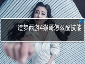 造梦西游4猴哥怎么配技能