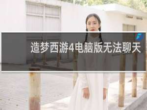 造梦西游4电脑版无法聊天