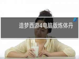 造梦西游4电脑版炼体丹