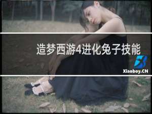 造梦西游4进化兔子技能