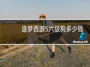 造梦西游5六级狗多少钱