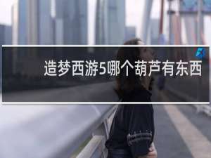 造梦西游5哪个葫芦有东西