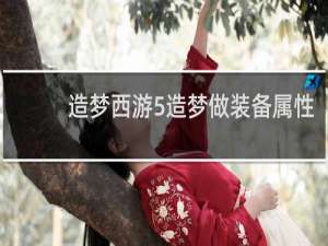 造梦西游5造梦做装备属性