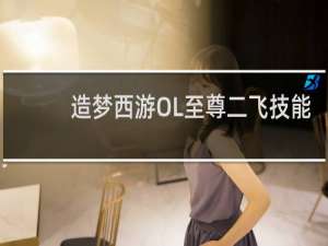 造梦西游OL至尊二飞技能