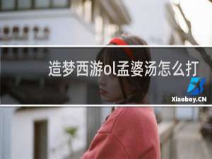 造梦西游ol孟婆汤怎么打