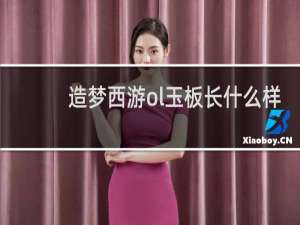 造梦西游ol玉板长什么样