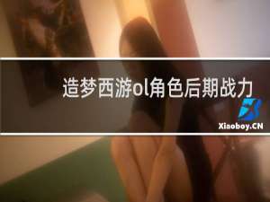 造梦西游ol角色后期战力