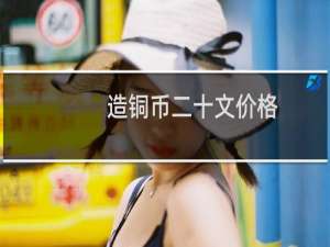 造铜币二十文价格