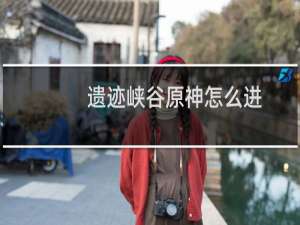 遗迹峡谷原神怎么进