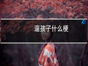 遛孩子什么梗