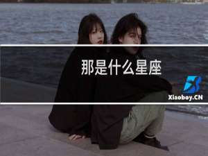 那是什么星座