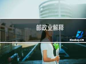 邮政业解释