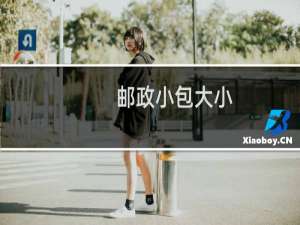 邮政小包大小